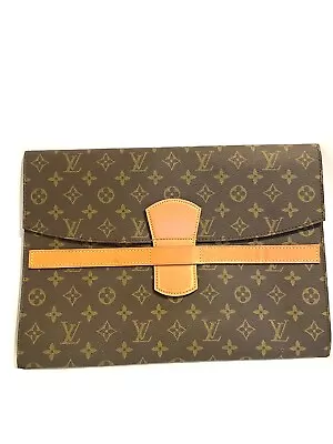 Authentic Vintage Rare Louis Vuitton Monogram Document Holder • $850