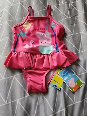 Baby Girks Peppa Pig Swimming Costume • £7