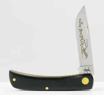 $32.99 • Buy Case  Working Sod Buster Jr.  Stainless Steel  Knife  Black