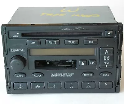 Mazda Oem Am/fm Radio Cd Cassette Player - Untested - As-is For Parts Tc44669t0 • $29