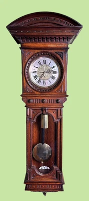 Vienna Wall Clock Signed A Bertl Of Wien • £2495
