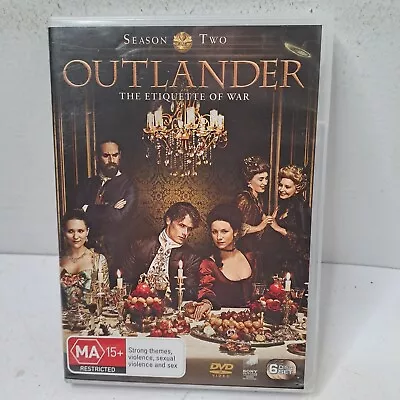 Outlander : Season 2 (DVD 2015) Region 4 Vgc Free Postage (34) • $10.99