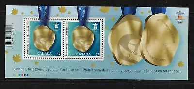 Canada No 2371 Vancouver 2010 Winter Olympics Gold Medal  Mint Nh • $2.58