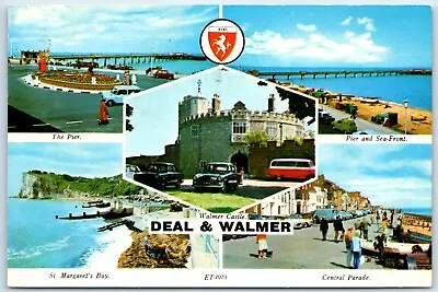 Postcard Deal And Walmer Kent England Posted 1983 • £2.25