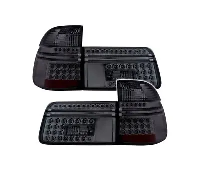 Set Rear Lights LED For BMW 5 E39 Touring 1997-2003 2004 Smoke Tail Light VT323 • $479.81