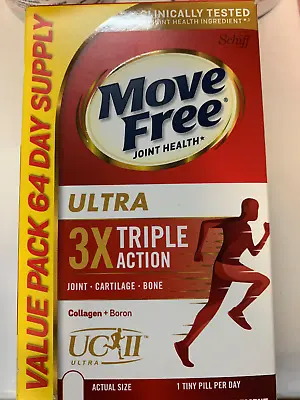 Schiff Move Free Ultra Triple-Action Tablets - 64 Count #2787 • $21