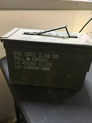 Ammo Can M2 A1 5.56 Militaria Surplus Used OD Green • $28