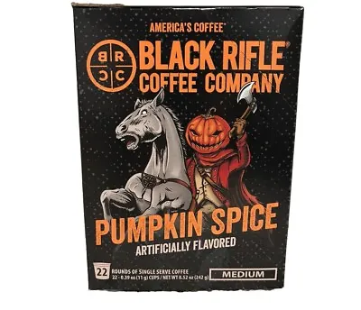 Black Rifle Coffee Company Pumpkin Spice Medium 22 K-Cups Pods • $11.99