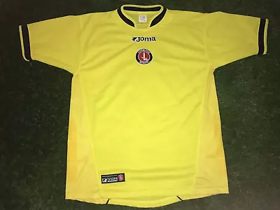 RARE Charlton Athletic 2003/05 Away Shirt FITS LIKE A MEDIUM Vintage SUPERB COND • £50