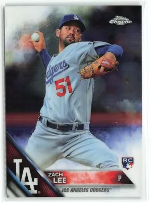 Zach Lee RC 2016 Topps Chrome Los Angeles Dodgers #171 • $1.50