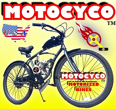 66cc 80cc 2 Stroke Motorized Bike Kit And  Cruiser Bicycle Diy High Power • $329.99