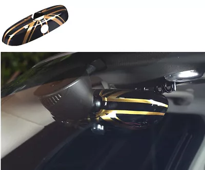 For MINI Cooper F54 F55 F56 F60 14-22 Gold Jack Rear View Mirror Cover Auto Dim • $32.70