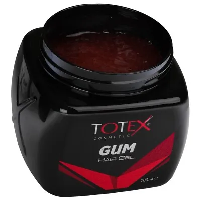 Totex Hair Styling Gel 700 Ml |  Gummy Gumgel Super Hold | Gum Gel Barber Shop • £7.95