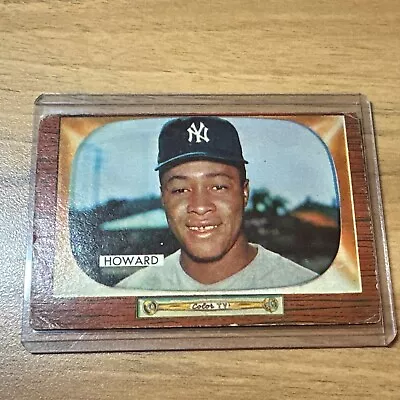 Elston Howard 1955 Bowman Rookie Card #68 New York Yankees • $29.99