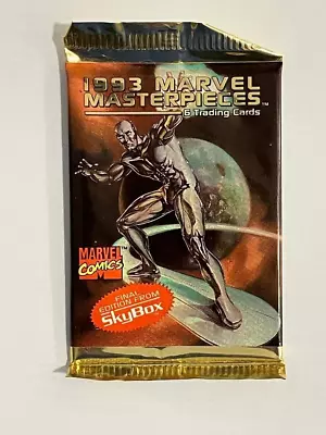 1993 Marvel Masterpieces Sealed Trading Card Pack Of 6 Sealed From SkyBox! • $9