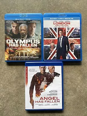 Olympus/London/Angel Has Fallen Trilogy (Blu-ray/DVD 2019) 6 Disc Set! • $14.78