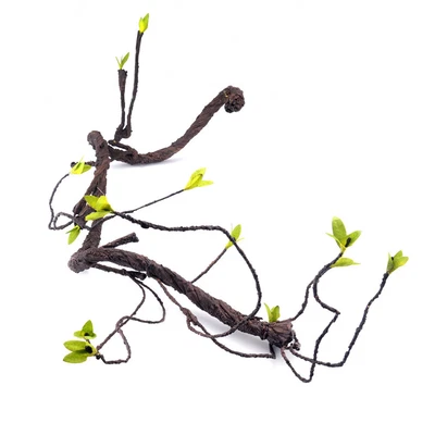 $12.85 • Buy Cage Habitat Animals Gecko Chameleon Artificial Reptile Vine Home Decor