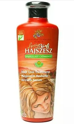 Banfi Hajszesz Lady Anti Hair Loss Treatment Regrowth Restorer Growth Serum250ml • £11.95