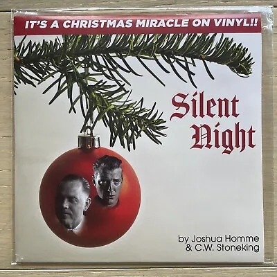 Joshua Homme CW Stoneking Brody Dalle - Silent Night 7” Red Vinyl Record QOTSA • $49.99