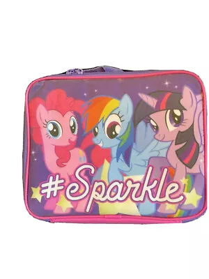 My Little Pony Soft Sided Lunchbox Sparkle Pink With Purple Handle • $11