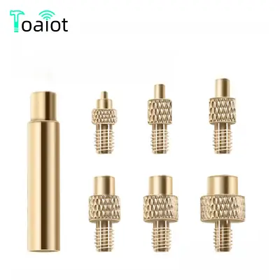 Soldering Iron Brass Heat Insert Tips M2 M3 M4 M5 M6 M8  For Plastic 3D Prints • £6.70