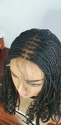 £30 • Buy  Short Braided Wig, Lace Closure  Wig, Colour 2/1/33/gold Mixed. 