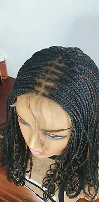 £30 • Buy  Short Braided Wig, Lace Closure  Wig, Colour 2/1/33/gold Mixed. 