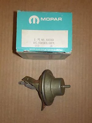 $35 • Buy Nos 1966-67 Plymouth Dodge 273 Engine 2bbl  Distributor Vacuum Advance 2642263
