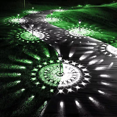 6Pack Solar Power Landscape Lights LED Outdoor Garden Yard Pathway Lawn Art Lamp • $29.99