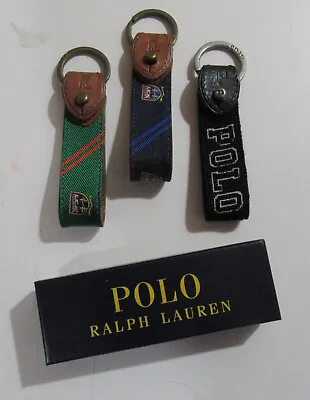 Polo Ralph Lauren Keychain Key Ring FOB NWT New With Box • $34.99