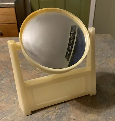 Vintage Bakelite Standing Vanity Dresser Mirror 2-sided  • $8.99