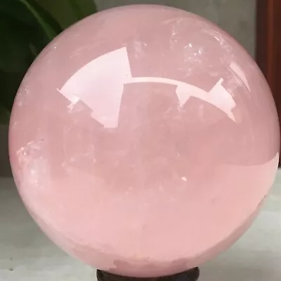 1.63LB Natural Pink Quartz Rose Quartz Ball Crystal Sphere Meditation Healing • $0.99