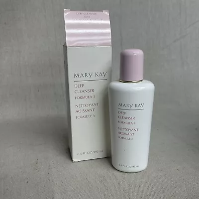 MARY KAY Deep Cleanser Formula 3 For Oily Skin 6.5 Oz NOS • $22.97