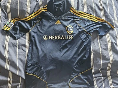 £10 • Buy LA Galaxy Beckham 23 Adidas Home Football Mens Xl. Used Condition