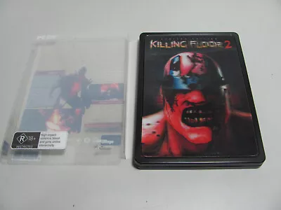 Killing Floor 2 Limited Edition Steelbook + 3D Magnet PC Game Tested & Working • $49.95