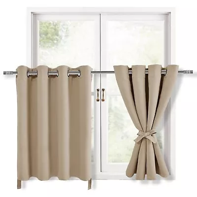 Hiasan RV Blackout Curtains For Bedroom 52 X 36 Inches Long - Thermal Insulat... • $49.14