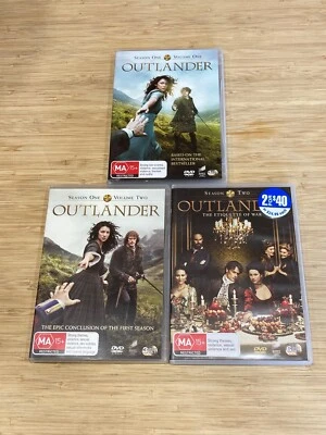 $22 • Buy Outlander Season 1 & 2 | DVD | Region 4 R4 |  *Like New* Mint Discs