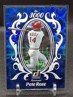 Pete Rose 2023 Donruss Mr 3000 Blue #106/249 Reds • $1.99