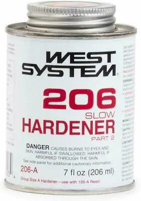 $30.88 • Buy West System 206 Slow Epoxy Hardener .44 Pint 206A