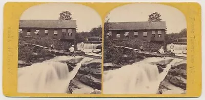 MASSACHUSETTS SV - Shelburne Falls & Rapids - Moulton 1860s • $49