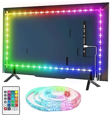 Led Strip Lights 8.2ft TV Light Strip For 32-58 Inch TV/Monitor Backlight USB... • $10.95