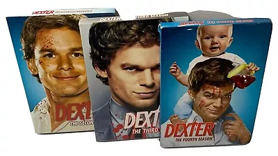 Dexter Seasons 2 3 And 4 Dvd  Michael C Hall • $21.51