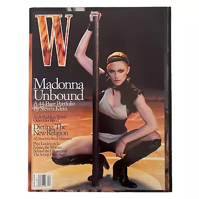 Madonna W Magazine April 2003 Steven Klein Photos NO LABEL CelebritySarahPaulson • $30