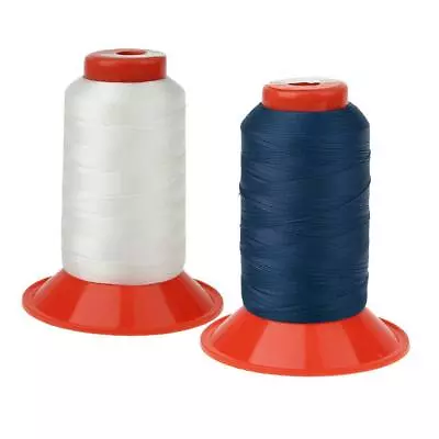 £11.20 • Buy 2 Roll Durable Bonded Nylon Sewing Thread For Tent, Leather, Bag, Shoes, Canvas,