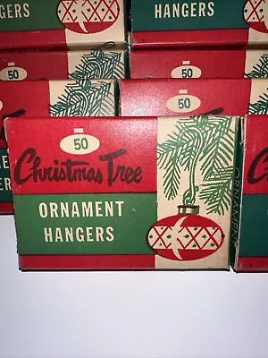Vtg Christmas Tree Ornament Hooks 1 Package Several Packs Available Good Cond. • $11.99