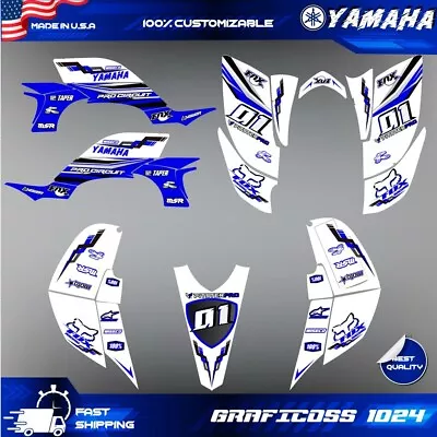 Yamaha YFZ 450 Graphics Kit 2003 2004 2005 2006 2007 2008 Stickers Decals Kit • $155.89