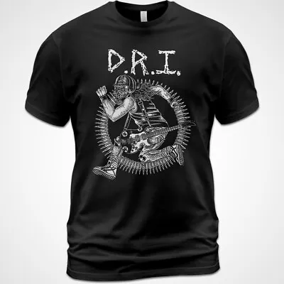 Cotton Unisex T-shirt Crossover Dirty Rotten Imbeciles D.R.I. Shirt Kurt Brecht • $18.95