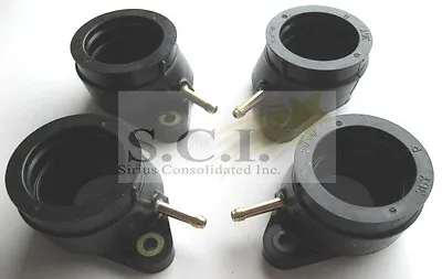 Yamaha Fj1100 Fj1200 Intake Carburetor Holders Manifold Boots Set Of Four • $49.99