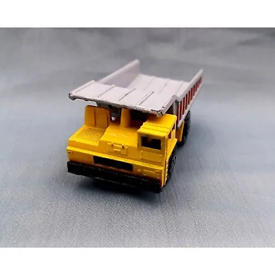 Vintage Matchbox Superfast Dump Truck Yellow Die Cast • $7.99
