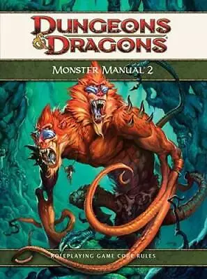 Monster Manual 2: A 4th Edition DD Core Rulebook (DD Supplement) - ACCEPTABLE • $20.84